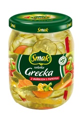 Smak Sałatka grecka z ogórkiem i papryką