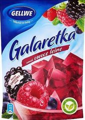 Gellwe Galaretka smak owoce leśne
