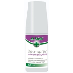 Dr Seidel  Deo-spray z chlorheksydyną Spray do higieny jamy ustnej