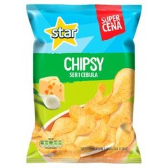 Star Chipsy ser i cebula