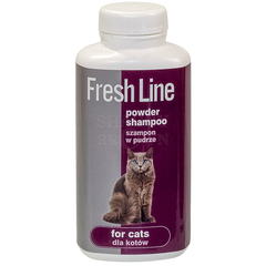 Derma  Fresh Line szampon w pudrze dla kotów