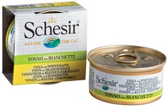 Schesir Schesir Cat puszka w bulionie tuńczyk z anchois 70g