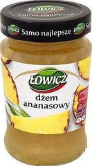 Łowicz Dżem ananasowy niskosłodzony