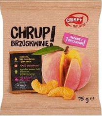 Crispy Natural Chrup Brzoskwinię! Chipsy