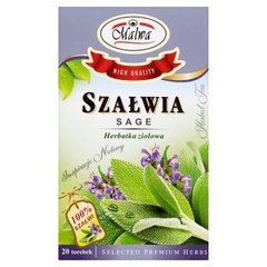 Malwa Szałwia Herbatka ziołowa 20 g (20 torebek)