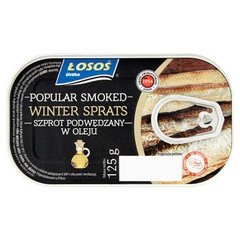 Łosoś Ustka  Szprot popularny w oleju