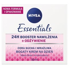 Nivea Odżywczy krem nawilżający na dzień cera sucha i wrażliwa