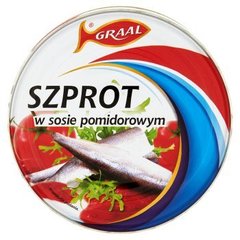 Graal Szprot w sosie pomidorowym