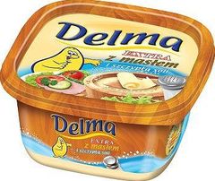 Delma Extra z masłem i szczyptą soli Margaryna