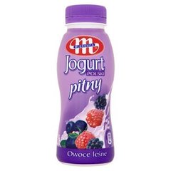 Mlekovita Jogurt Polski pitny owoce leśne