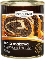 Piotr i Paweł Masa makowa z bakaliami i miodem