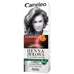 Delia Cosmetics Cameleo 5.6 Mahoń brąz Henna ziołowa do koloryzacji włosów