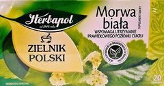 Herbapol Zielnik Polski Morwa biała Herbatka ziołowa 40 g (20 torebek)