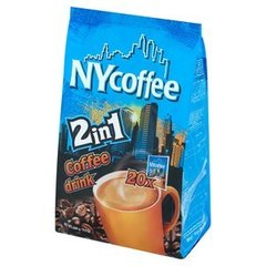 NYCoffee 2in1 Rozpuszczalny napój kawowy w proszku 280 g (20 saszetek)