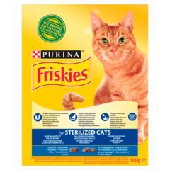 Friskies Sterilized Karma dla kotów z łososiem i warzywami