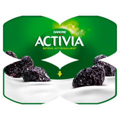 Danone Activia Jogurt suszona śliwka 480 g (4 x 120 g)