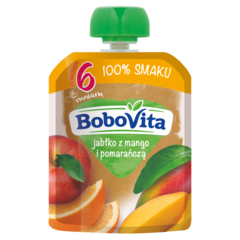 Bobovita Jabłko z mango i pomarańczą po 6 miesiącu