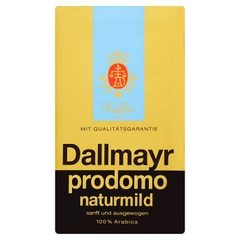 Dallmayr Prodomo Naturmild Łagodna kawa mielona