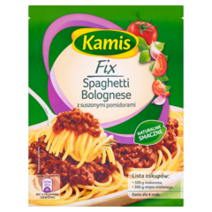 Kamis Fix Spaghetti Bolognese z suszonymi pomidorami