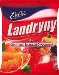 E. Wedel Landryny Cukierki o smakach owocowych