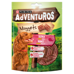 Adventuros AdVENTuROS Nuggets Karma dla dorosłych psów o smaku dzika