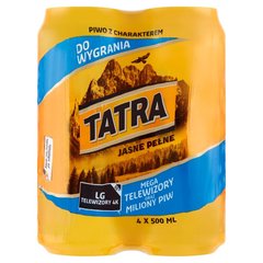 Tatra Jasne pełne Piwo 4 x