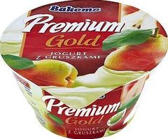 Bakoma Premium Gold Jogurt z gruszkami