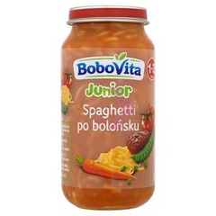 Bobovita Obiadek Junior Spaghetti po bolońsku - po 12 miesiącu