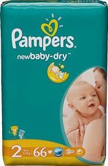 Pampers New Baby-Dry rozmiar 2 (Mini), 66 pieluszek