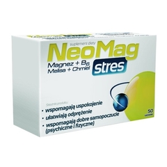 Neomag 50 tabletek Stres