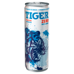 Tiger Zero Gazowany napój energetyzujący bez cukru