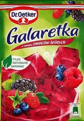 Dr. Oetker Galaretka o smaku owoców leśnych