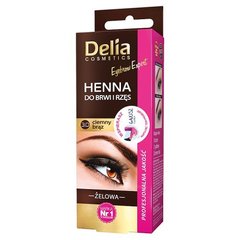 Delia Cosmetics Procolor Henna do brwi i rzęs żelowa 3.0 ciemny brąz