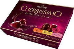 Mieszko Cherrissimo Exclusive Czekoladki nadziewane wiśnie w alkoholach