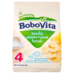 Bobovita Kaszka mleczno-ryżowa banan po 4 miesiącu