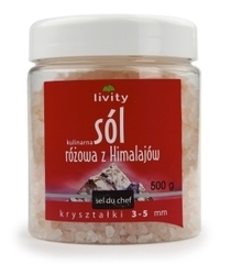 Livity Sól himalajska różowa 3-5 mm