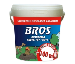 Bros Proszek odstraszający krety, psy i koty 