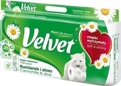 Velvet Rumianek i Aloes Papier toaletowy