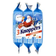 Knoppers Wafelek mleczno-orzechowy 75 g (3 sztuki)