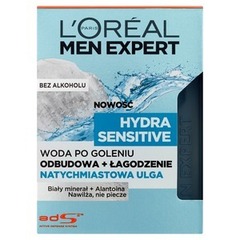 L'Oréal Paris Men Expert Hydra Sensitive Woda po goleniu natychmiastowa ulga