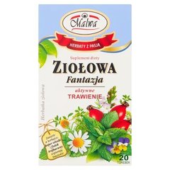 Malwa Ziołowa Fantazja Suplement diety Herbatka ziołowa 40 g (20 torebek)