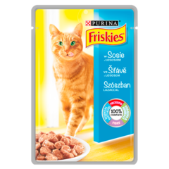 Friskies Karma dla kotów z łososiem w sosie