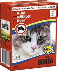 Bozita Tetra Beef - karma dla kota z wołowiną w sosie