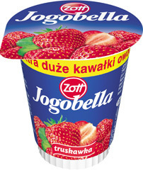 Zott Jogurt Jogobella Standard mix (truskawka/jabłko/jagoda)