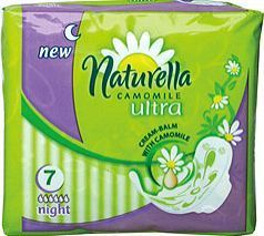 Naturella Ultra Night Camomile podpaski 7 sztuk