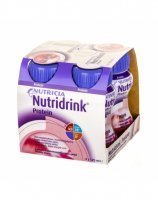 Nutricia Nutridrink Protein o smaku truskawkowym 4 x 125 ml