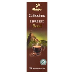 Tchibo Cafissimo Espresso Brasil Kawa palona mielona 80 g (10 kapsułek)