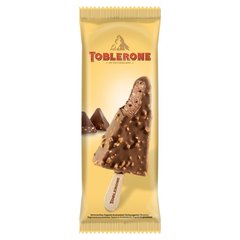 Toblerone Lody kakaowo-miodowe z kawałkami czekolady mlecznej z miodem i nugatem migdałowym