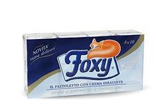 Foxy Chusteczki higieniczne z kremem nawilżającym 8x10 szt.