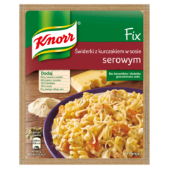 Knorr Fix świderki z kurczakiem w sosie serowym